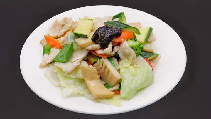 Vegetable Chicken — Taibat Noodle House Santa Ana
