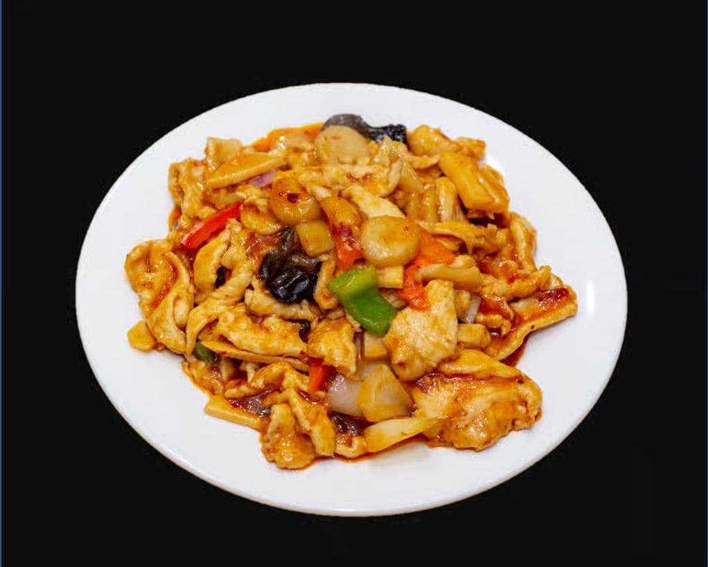 Chicken Sichuan Sauce — Taibat Noodle House Santa Ana