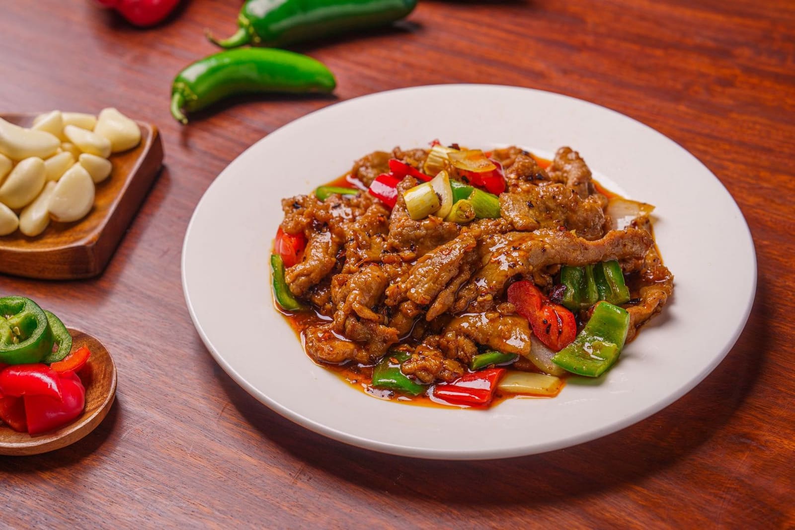 Lamb W. Hot Pepper Sauce — Taibat Noodle House Santa Ana