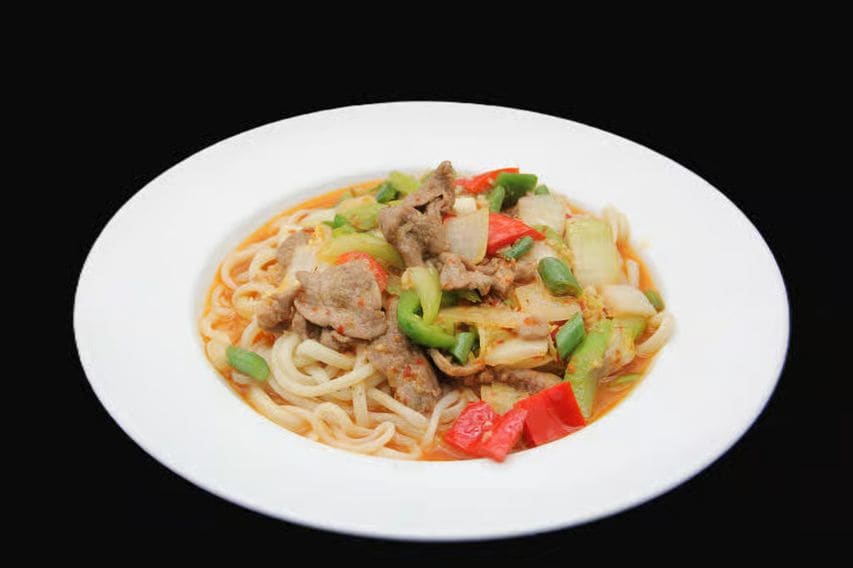 Uyghur Laghman — Taibat Noodle House Santa Ana