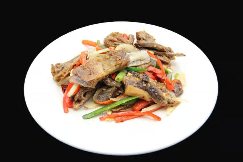 Spicy Fried Lamb Rib — Taibat Noodle House Santa Ana
