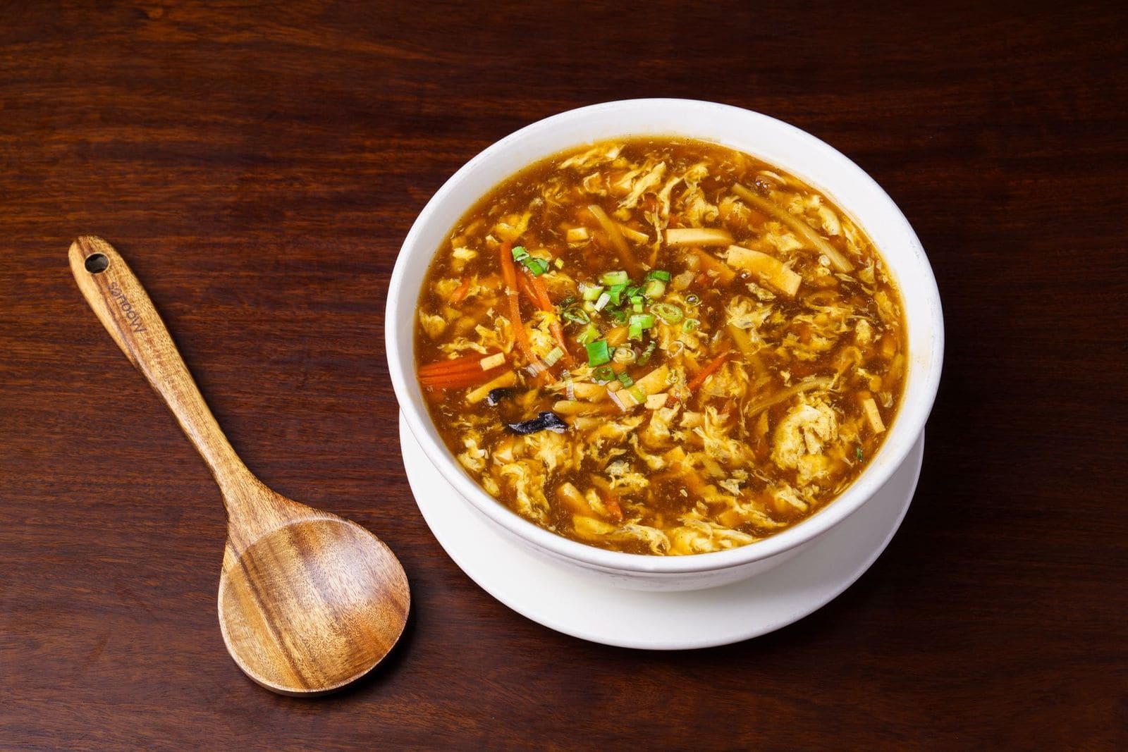 Small Hot and Sour Soup — Taibat Noodle House Santa Ana