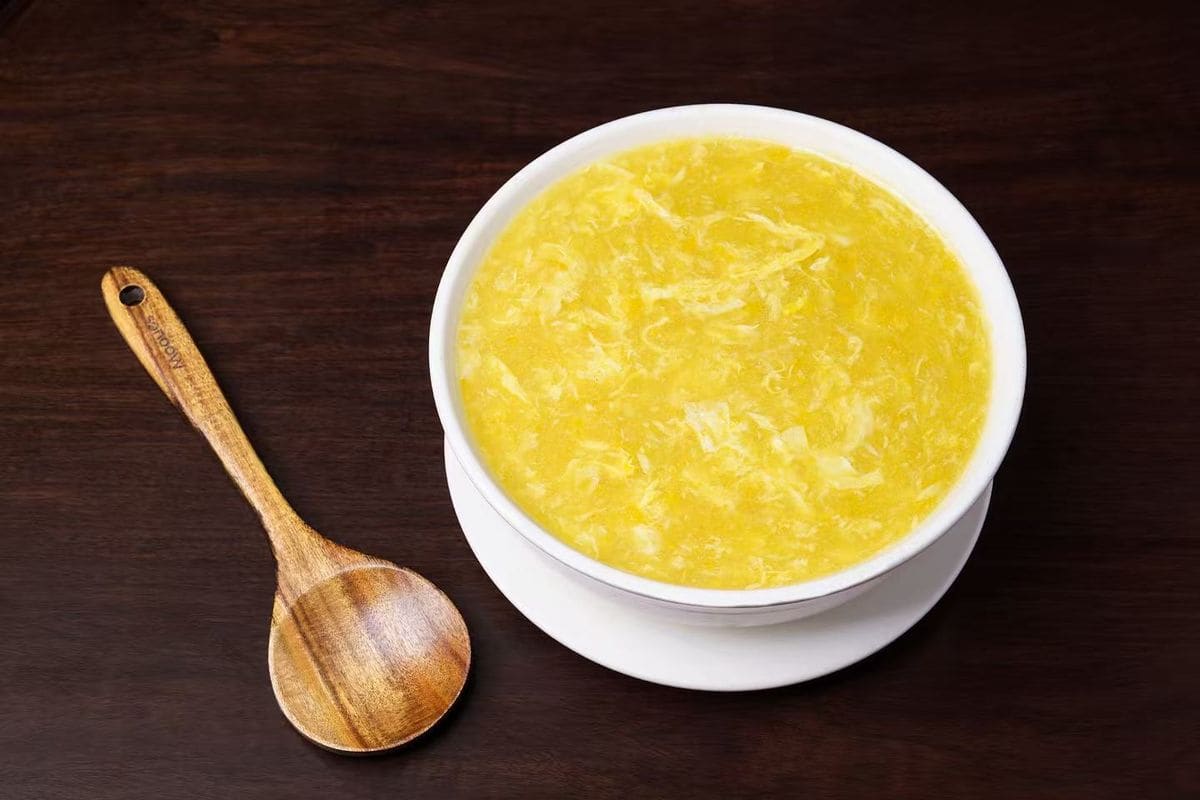 Small Chicken and Corn Soup — Taibat Noodle House Santa Ana