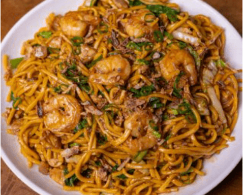 Shrimp Chow Mein — Taibat Noodle House Santa Ana