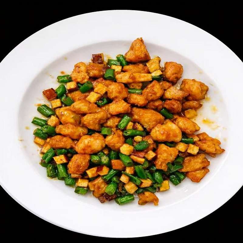 Four Treasures Stir-Fry (Shrimp, Chicken, Beef & Vegetables) — Taibat Noodle House Santa Ana