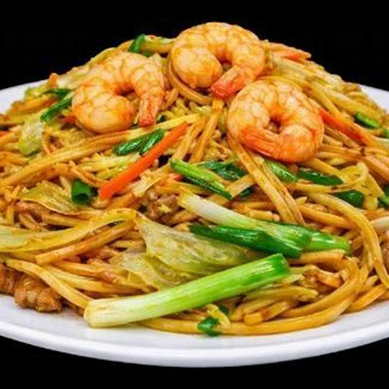 Shrimp Chow Mein — Taibat Noodle House Santa Ana