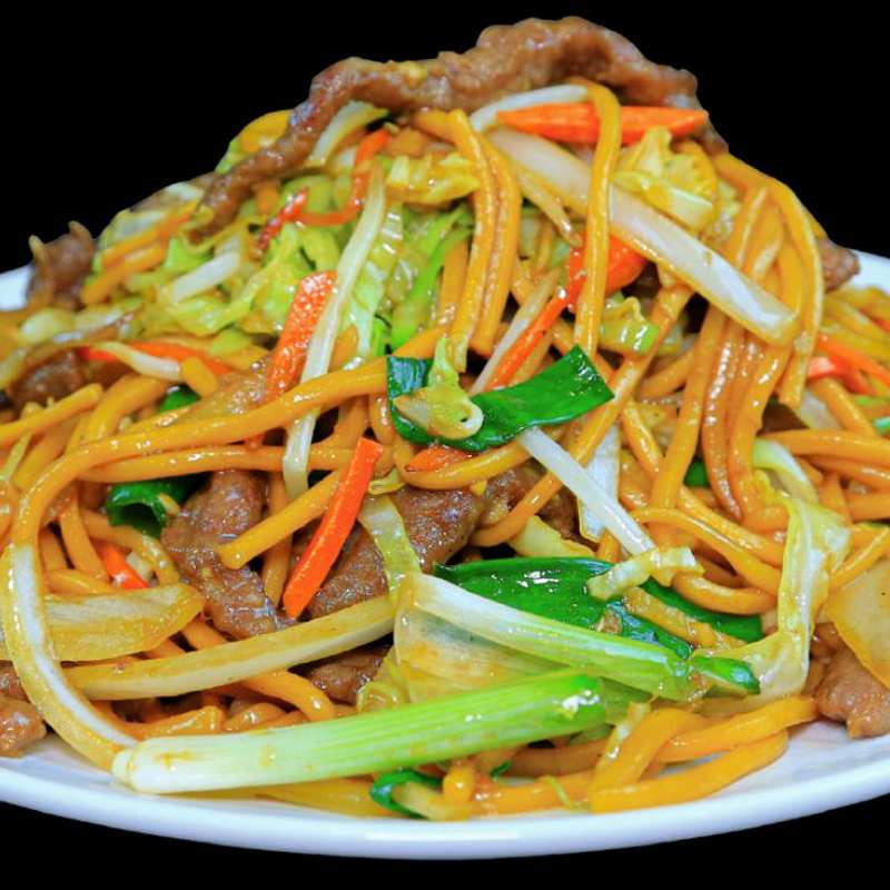 Beef Chow Mein — Taibat Noodle House Santa Ana