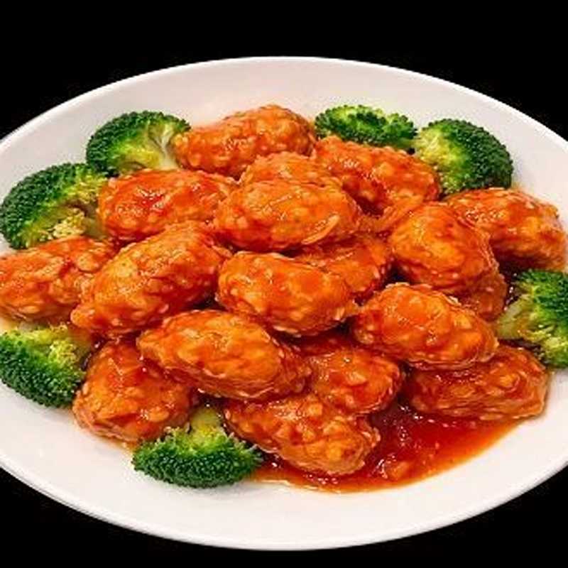 Orange Chicken — Taibat Noodle House Santa Ana