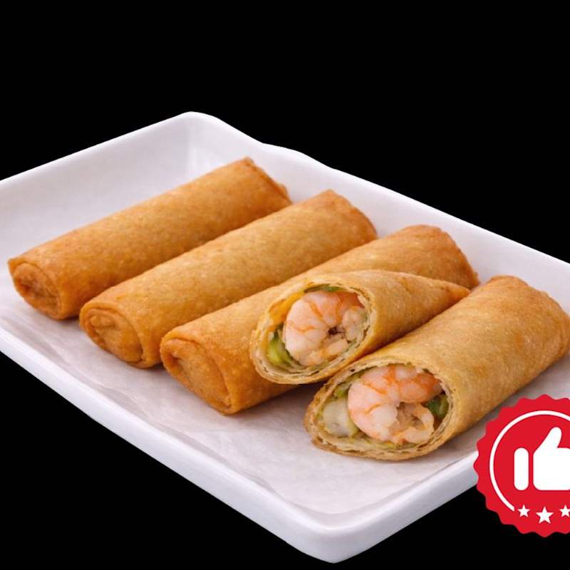 Shrimp Spring Rolls (Four) — Taibat Noodle House Santa Ana
